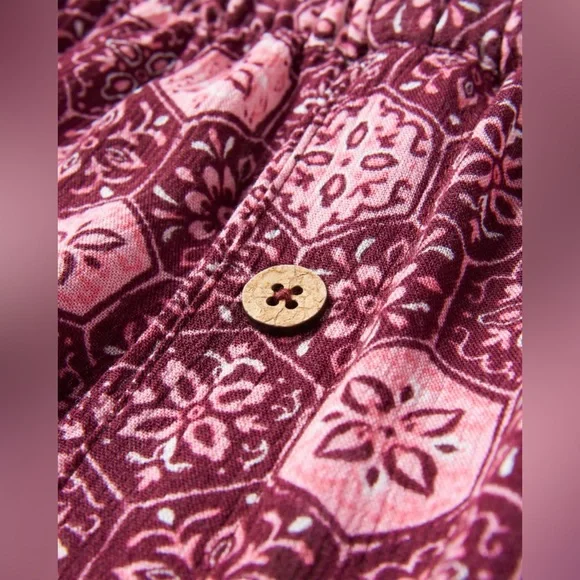 Passenger Hannah skirt in tile wine maxi skirt - Picture 6 of 12